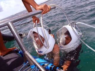 Going underwater with Instructor