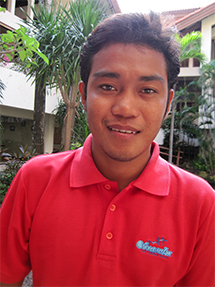 Yamin, Seawalker Bali Staff